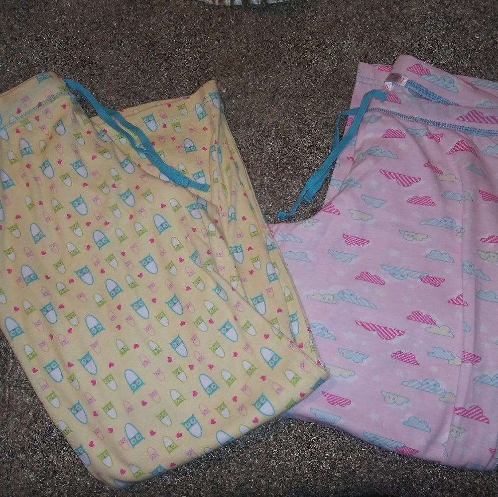 Two Pair's of PJ Bottoms